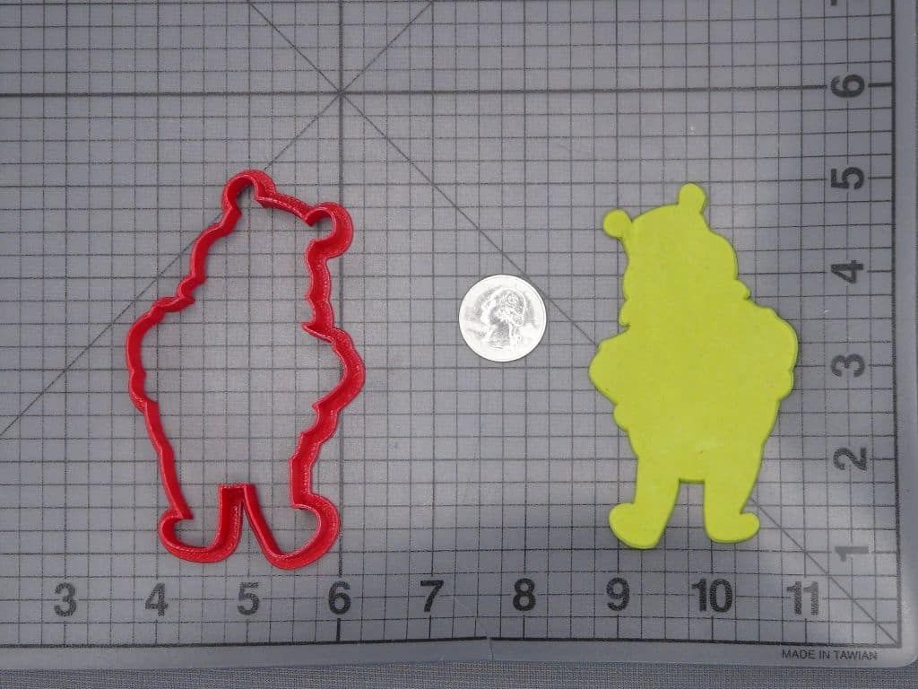 Winnie the Pooh Body 266-I662 Cookie Cutter Silhouette
