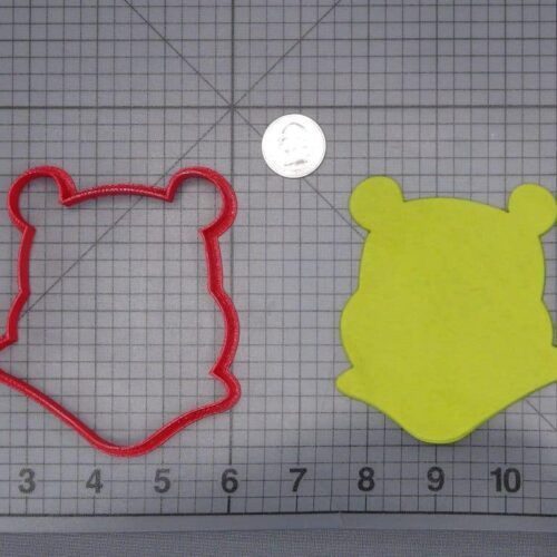 Winnie the Pooh Head 266-I589 Cookie Cutter Silhouette