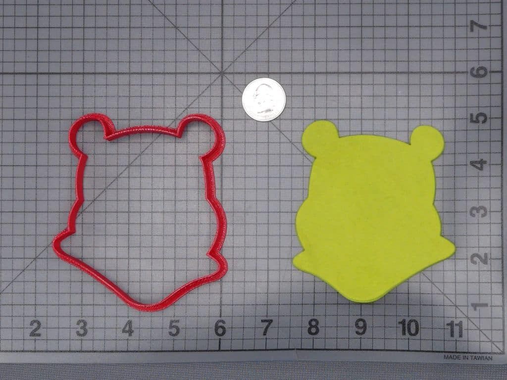 Winnie the Pooh Head 266-I589 Cookie Cutter Silhouette