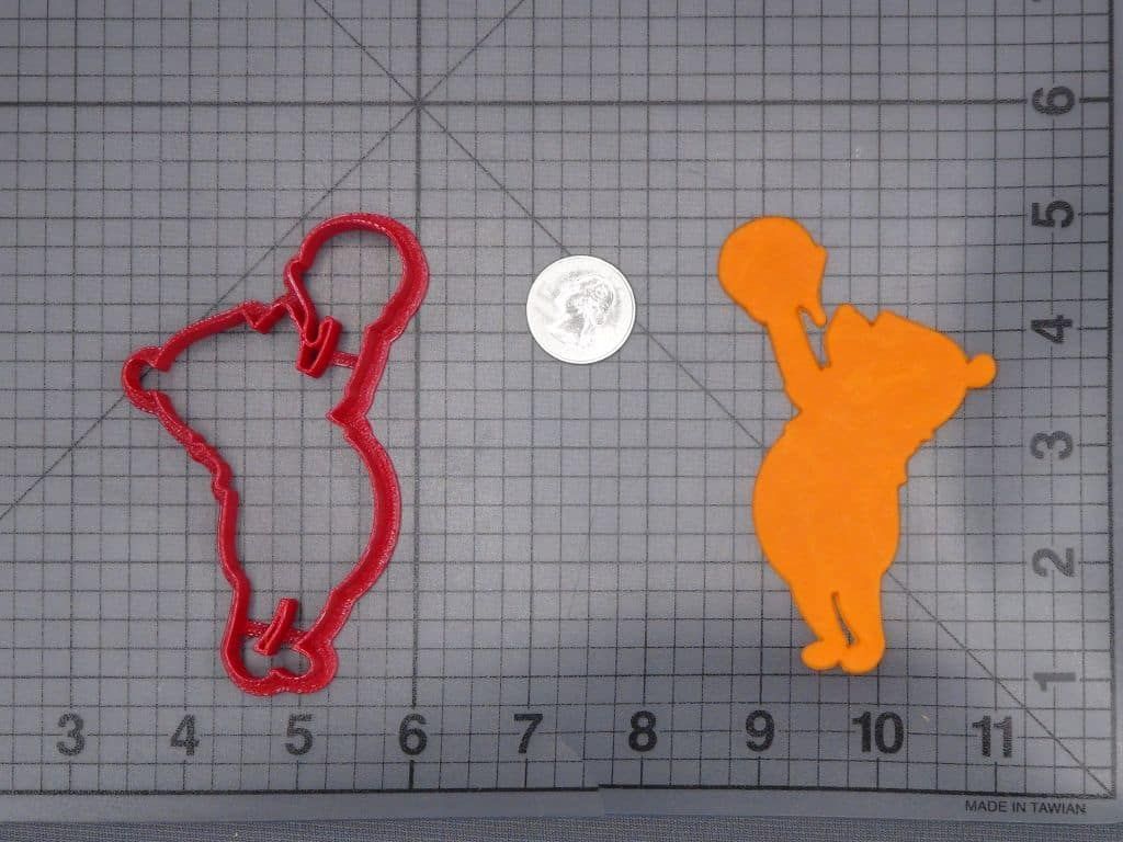 Winnie the Pooh - Pooh with Honey Jar 266-I625 Cookie Cutter Silhouette