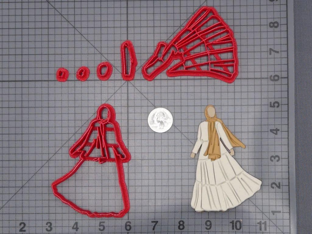 Woman Body 266-I440 Cookie Cutter Set