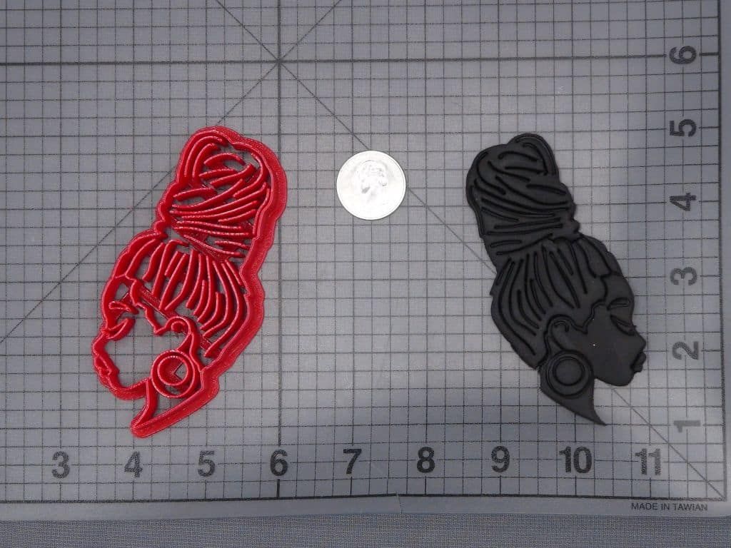Woman with Dreadlocks 266-I656 Cookie Cutter