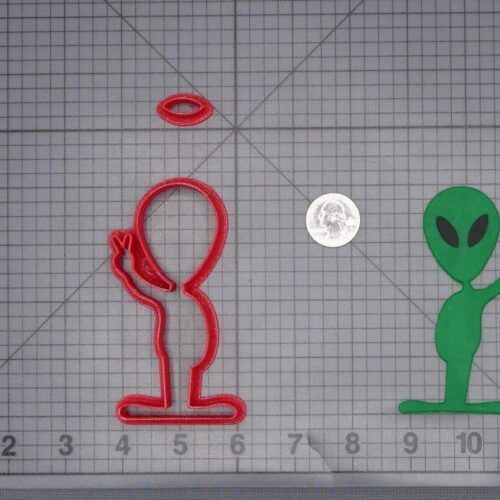 Alien Body 266-I925 Cookie Cutter Set