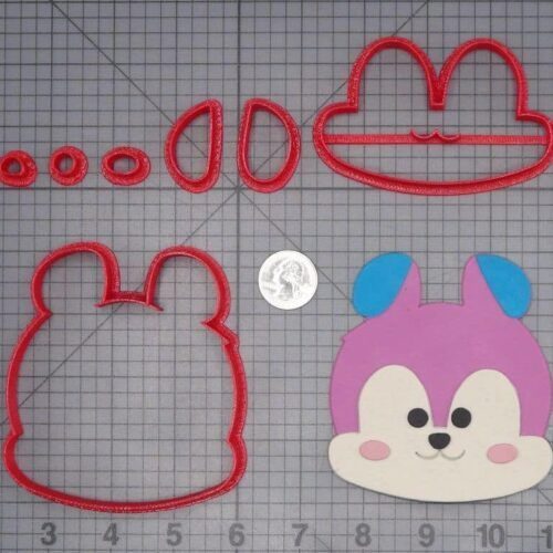 BT21 - Mang Head 266-I876 Cookie Cutter Set