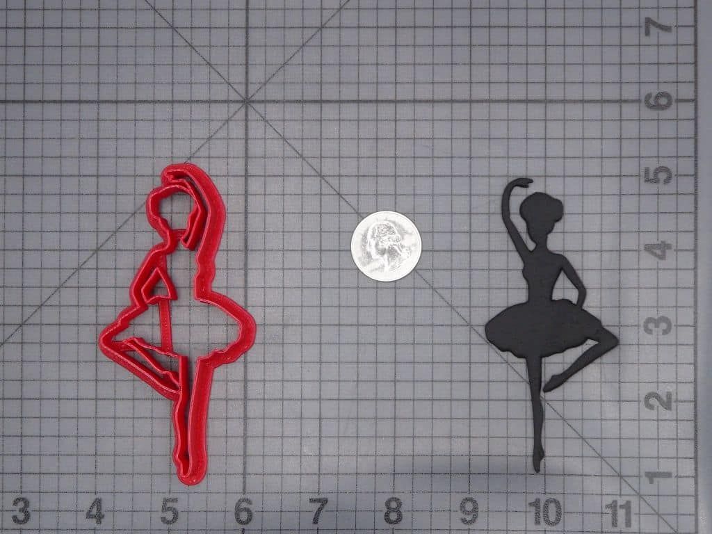 Ballerina Body 266-I688 Cookie Cutter