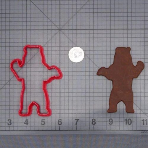 Bear Body 266-I732 Cookie Cutter Silhouette