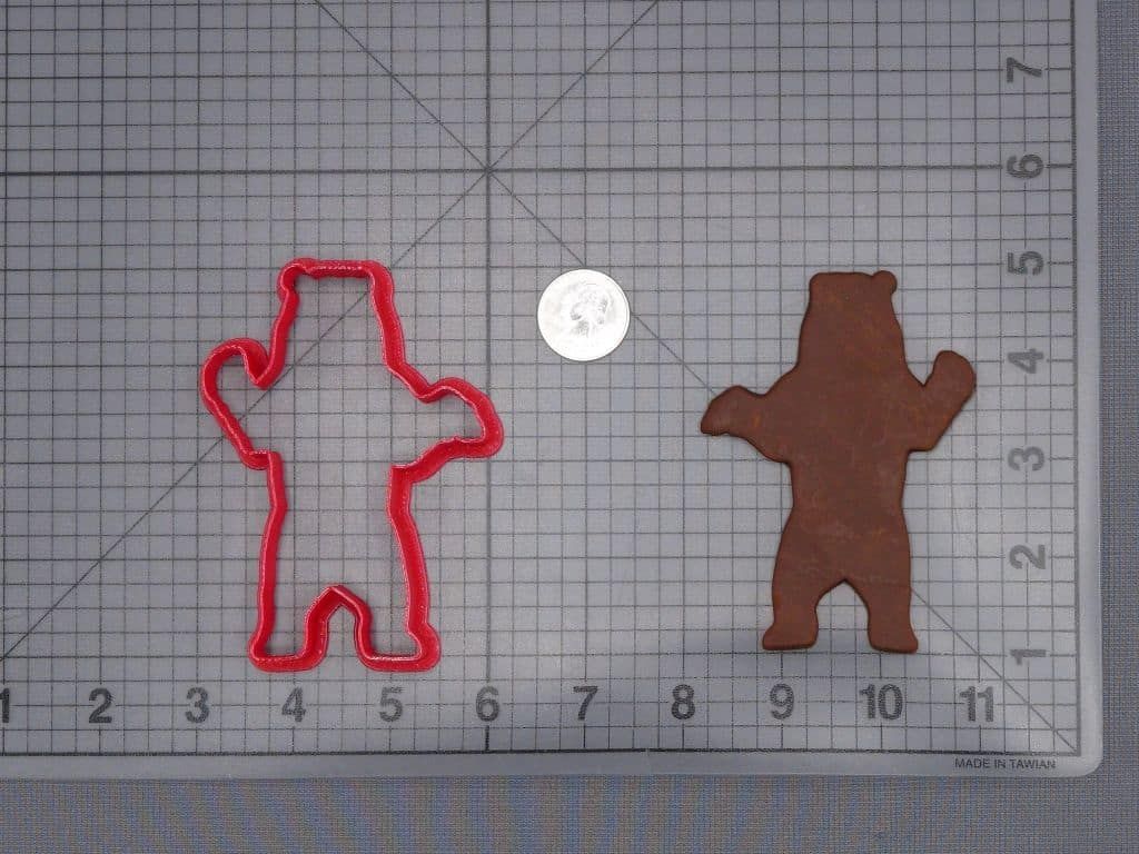 Bear Body 266-I732 Cookie Cutter Silhouette