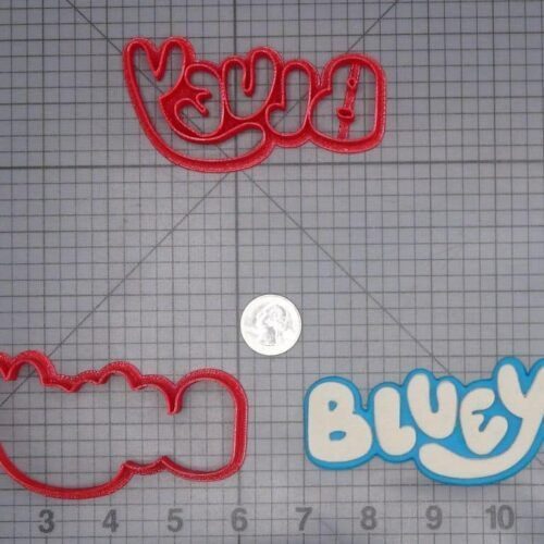 Bluey Logo 266-J049 Cookie Cutter Set