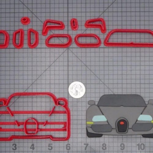 Bugatti Car 266-I791 Cookie Cutter Set