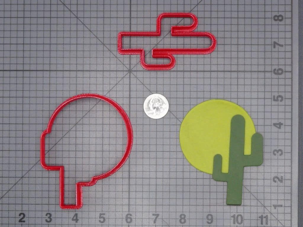 Cactus Sunset 266-I777 Cookie Cutter Set