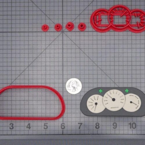 Car Dashboard 266-I846 Cookie Cutter Set