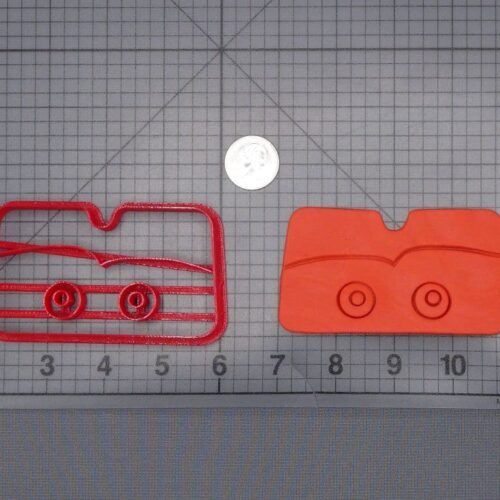 Cars - Lightning McQueen Eyes 266-J115 Cookie Cutter