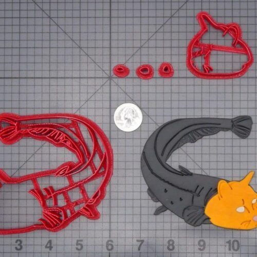 Cat Fish 266-I506 Cookie Cutter Set
