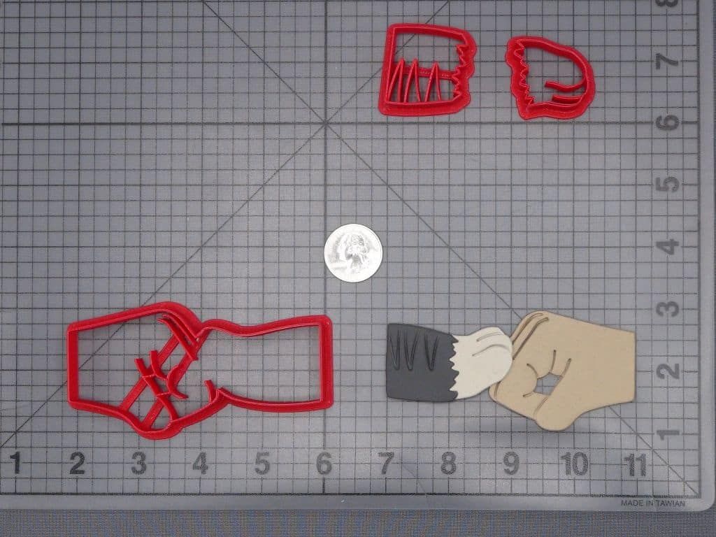 Cat Fist Bump 266-I845 Cookie Cutter Set