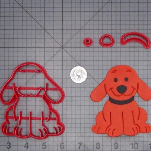 Clifford The Big Red Dog - Clifford Puppy Body 266-I947 Cookie Cutter Set