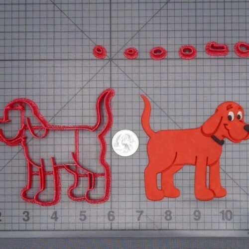 Clifford the Big Red Dog - Clifford Body 266-I919 Cookie Cutter Set