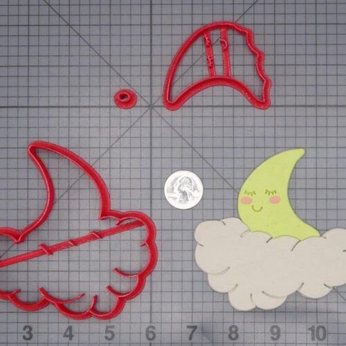Cloud with Moon 266-I751 Cookie Cutter Set