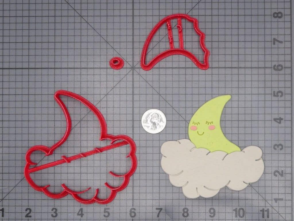 Cloud with Moon 266-I751 Cookie Cutter Set