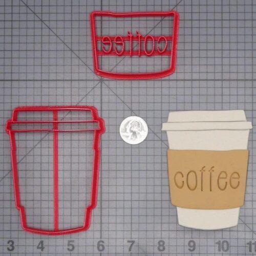 Coffee Cup 266-I772 Cookie Cutter Set