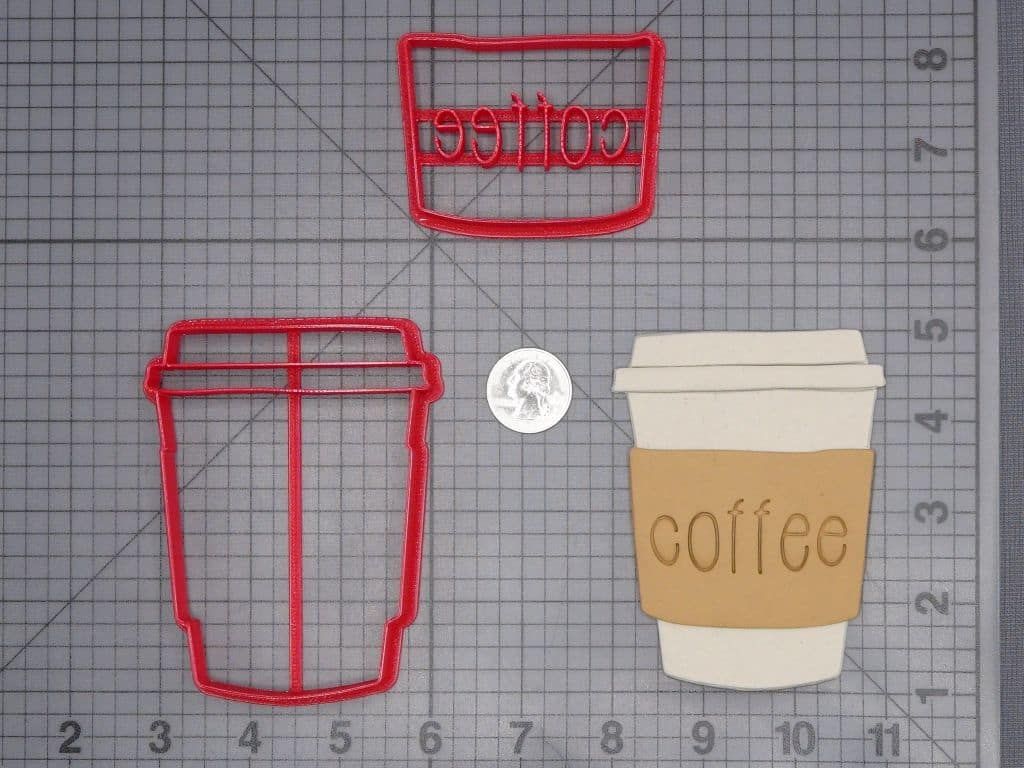 Coffee Cup 266-I772 Cookie Cutter Set