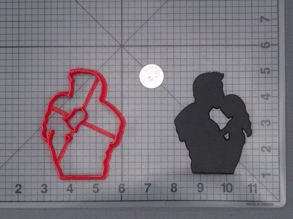 Dad and Daughter 266-I760 Cookie Cutter