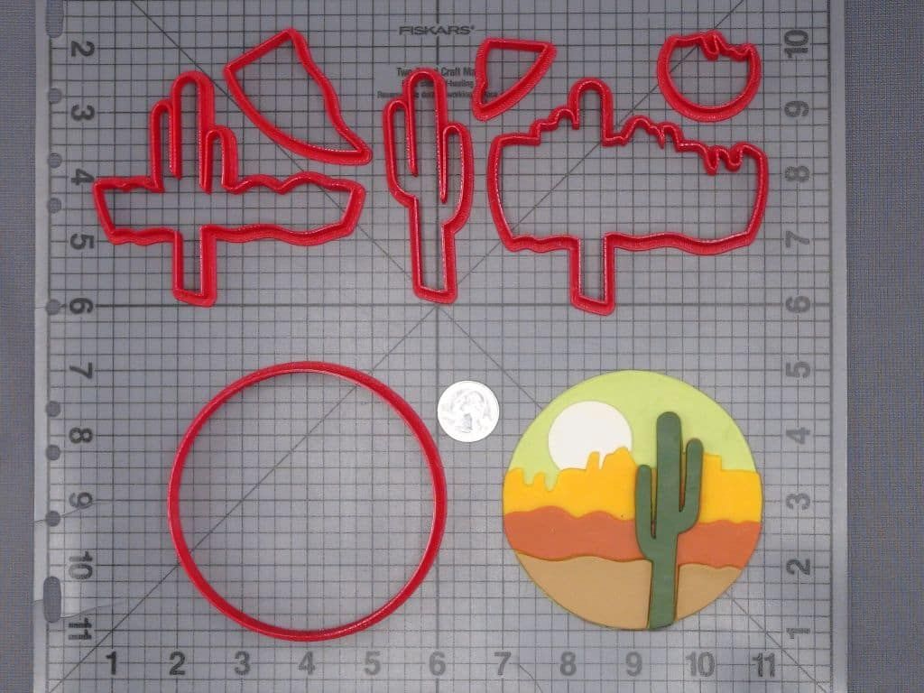 Desert Cactus 266-I993 Cookie Cutter Set