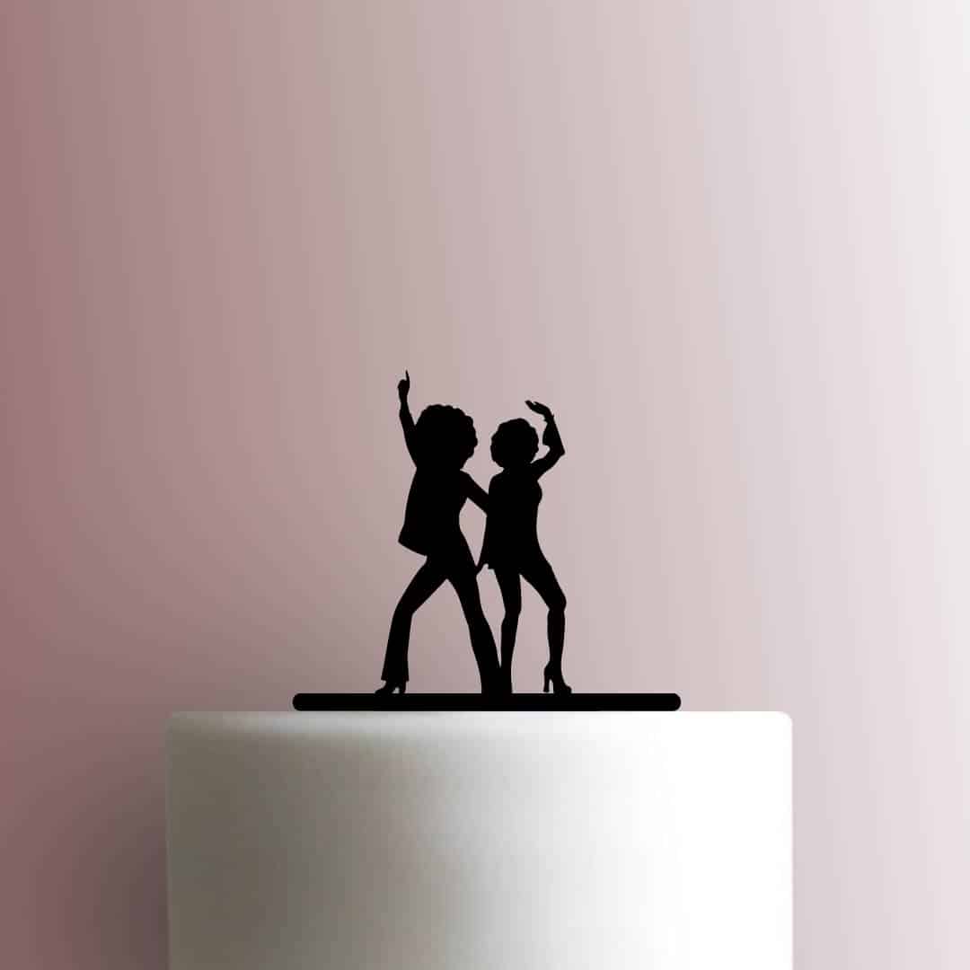 Disco Dancers 225-B551 Cake Topper