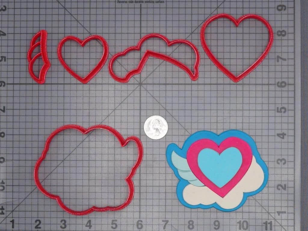 Disney Tots Logo 266-I914 Cookie Cutter Set