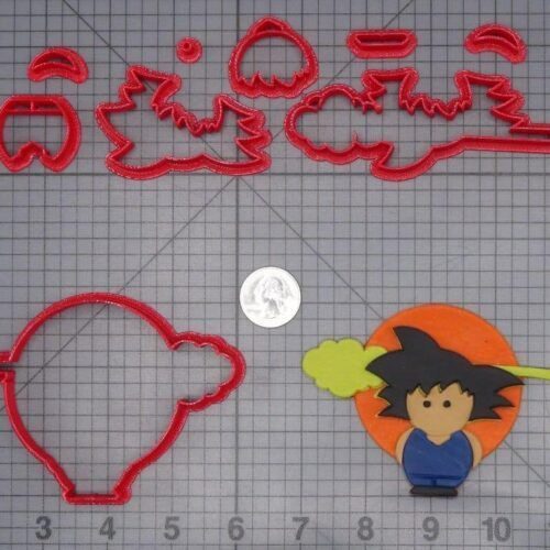 Dragon Ball Z - Goku 266-I740 Cookie Cutter Set