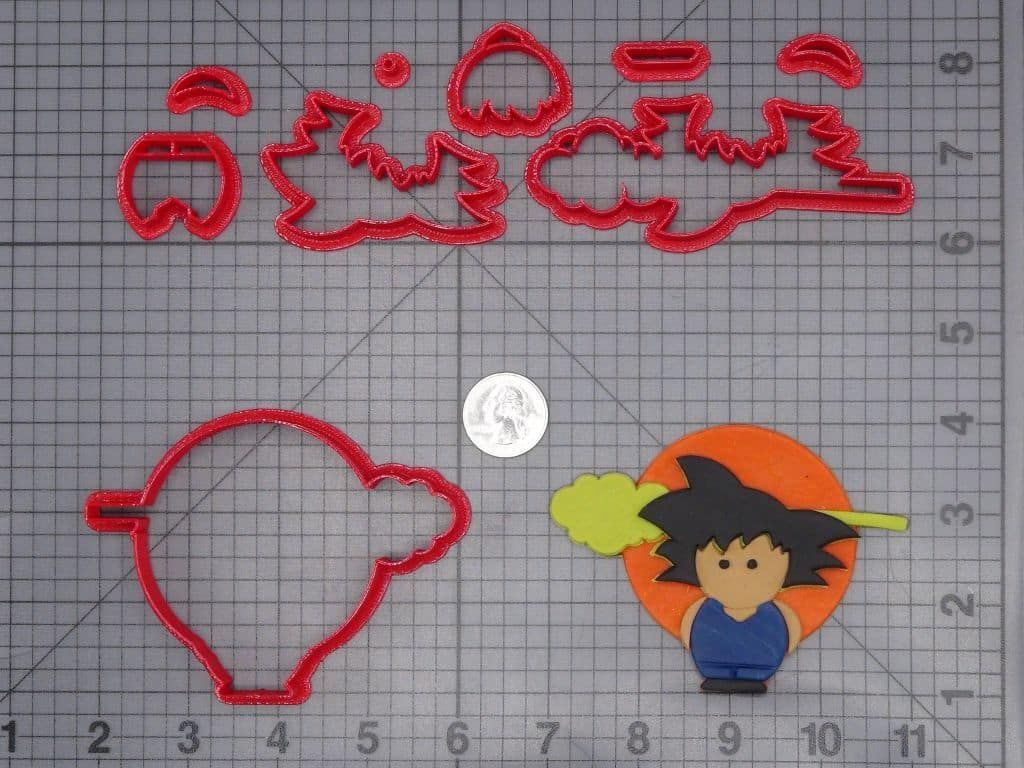 Dragon Ball Z - Goku 266-I740 Cookie Cutter Set