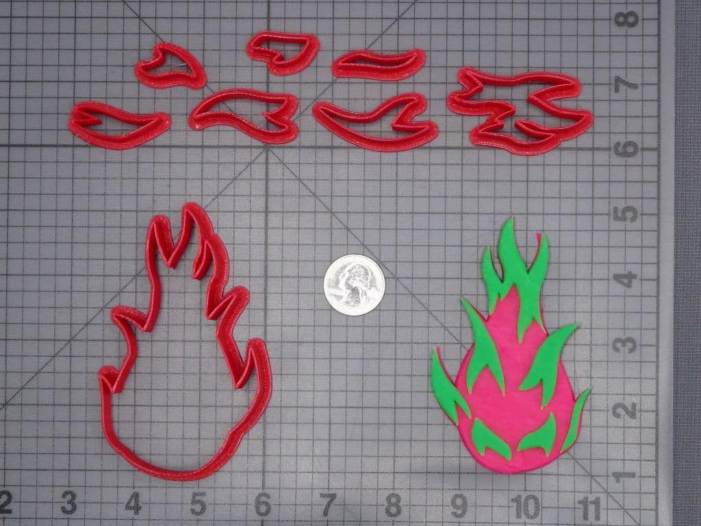 Dragon Fruit 266-I810 Cookie Cutter Set