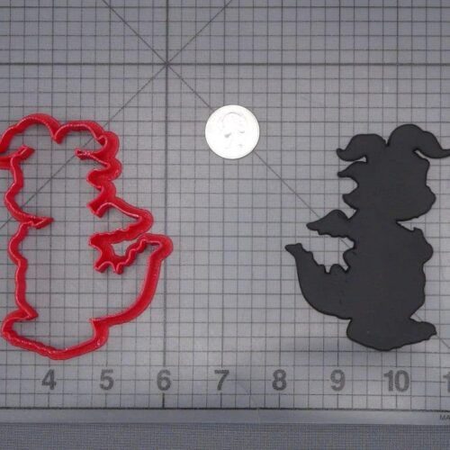 Dragon Tales - Cassie Body 266-I831 Cookie Cutter Silhouette