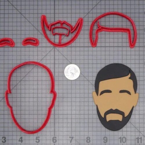 Drake Head 266-I561 Cookie Cutter Set