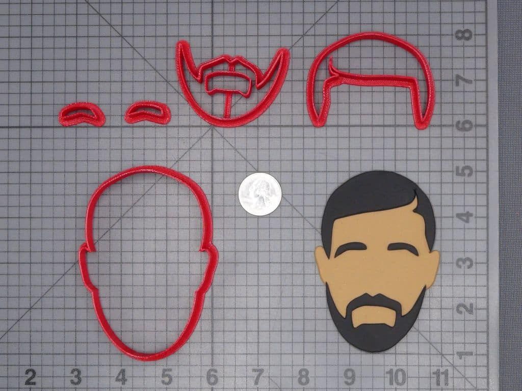 Drake Head 266-I561 Cookie Cutter Set