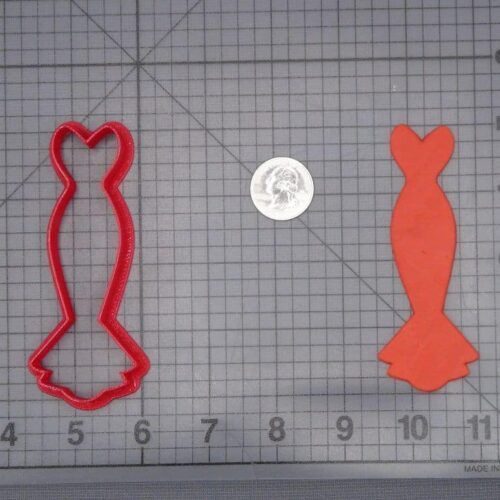 Dress 266-I933 Cookie Cutter Silhouette