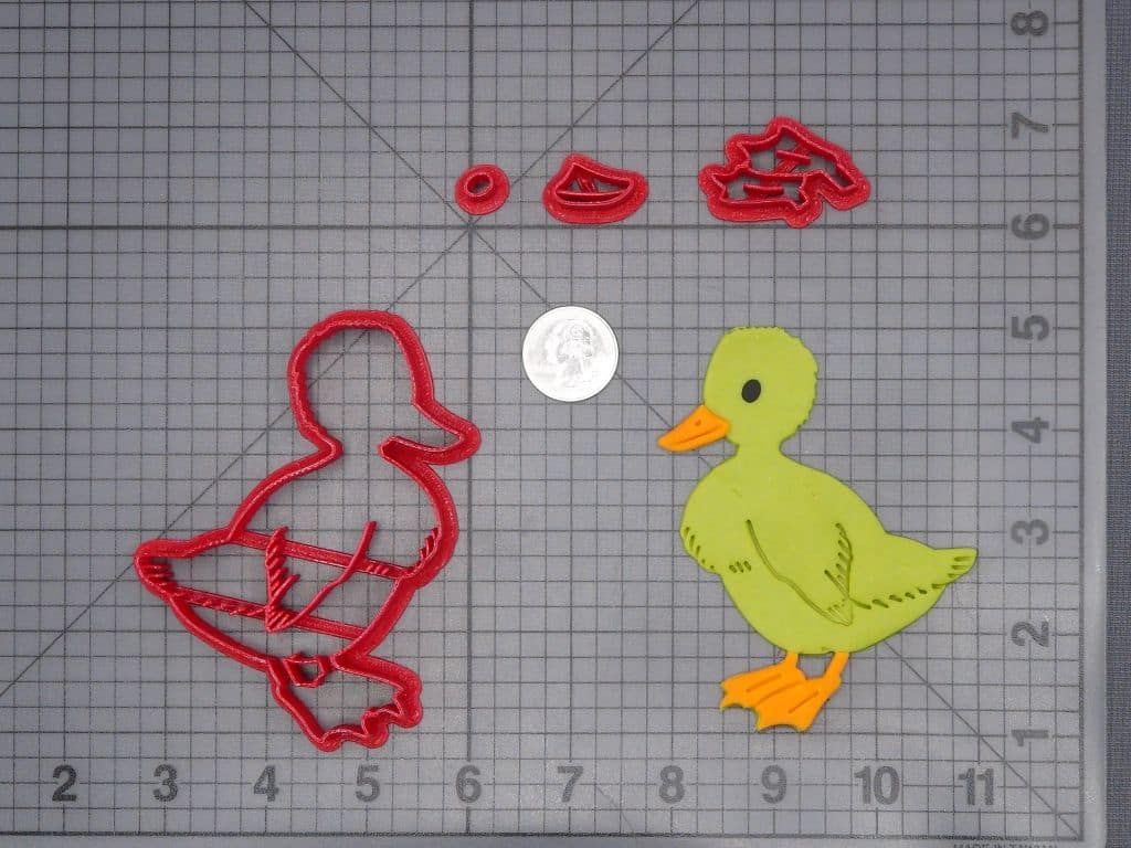 Duck Body 266-I508 Cookie Cutter Set