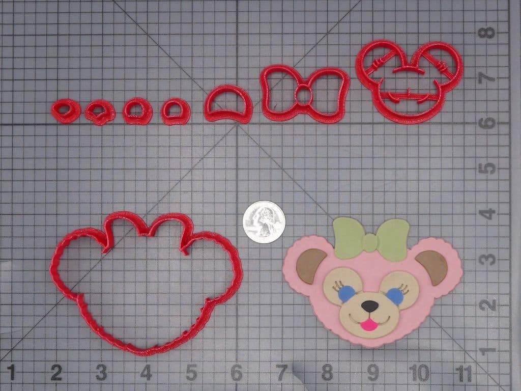 Duffy - Shellie May Head 266-J125 Cookie Cutter Set