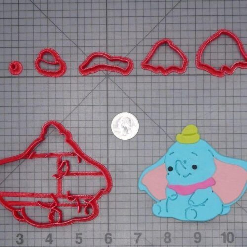 Dumbo Body 266-I635 Cookie Cutter Set