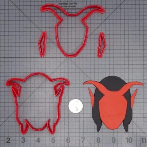 Dungeons and Dragons - Tiefling Head 266-J030 Cookie Cutter Set