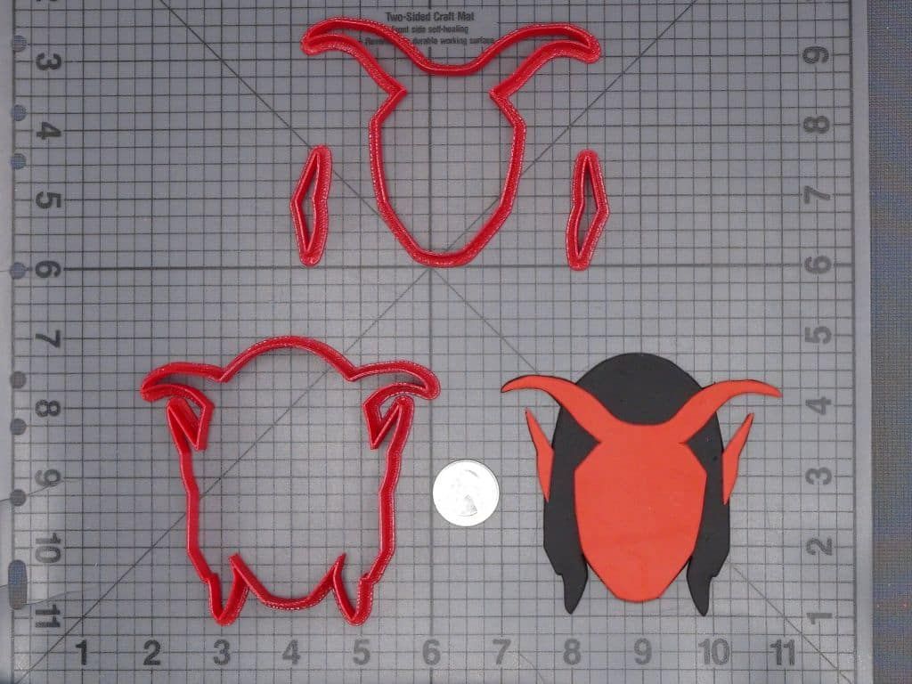 Dungeons and Dragons - Tiefling Head 266-J030 Cookie Cutter Set