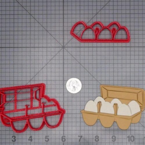 Egg Carton 266-I811 Cookie Cutter Set