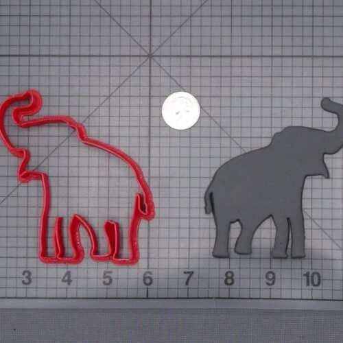 Elephant Body 266-I759 Cookie Cutter Silhouette