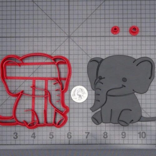 Elephant Body 266-I815 Cookie Cutter Set