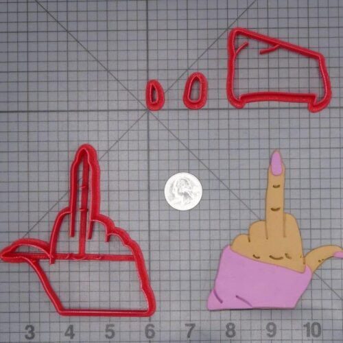 FU Hand 266-I711 Cookie Cutter Set
