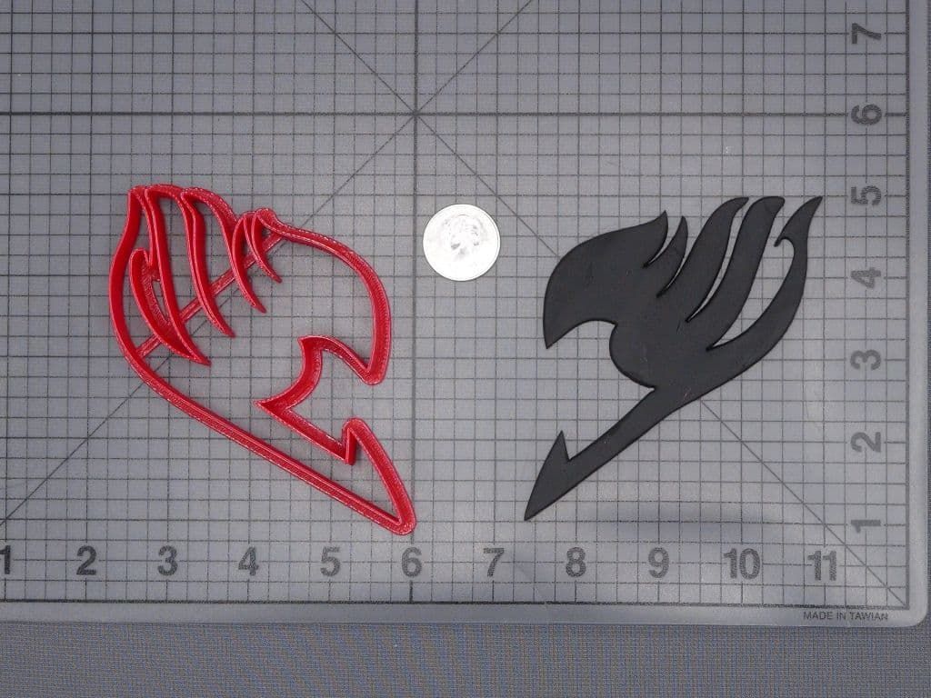 Fairy Tail Logo 266-I868 Cookie Cutter Silhouette