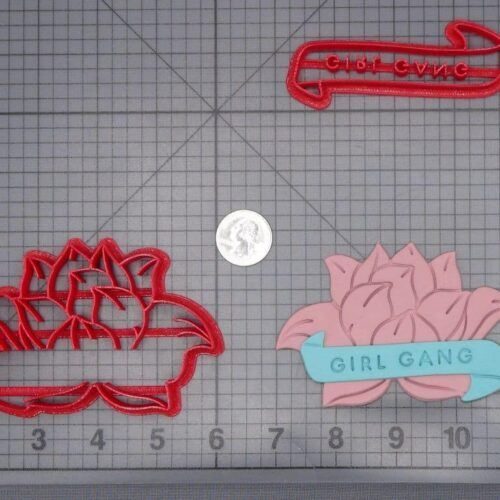 Flower Girl Gang 266-I842 Cookie Cutter Set
