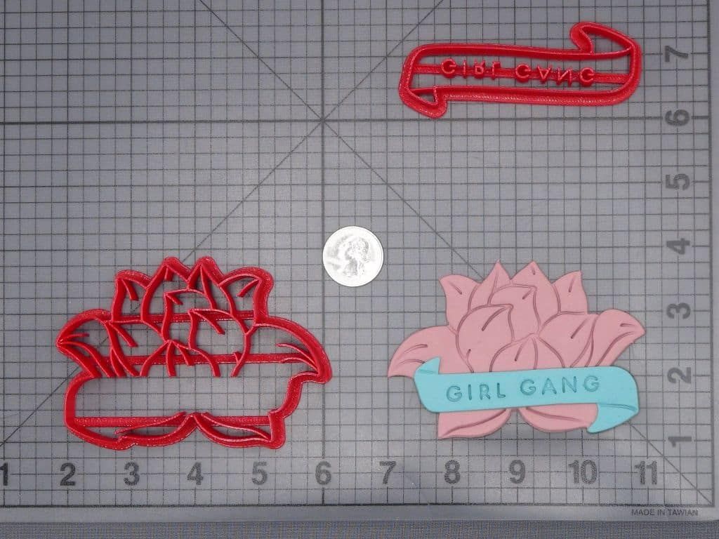 Flower Girl Gang 266-I842 Cookie Cutter Set