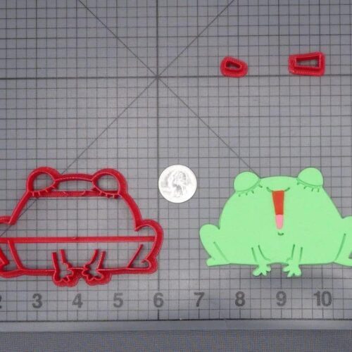 Frog Singing 266-I753 Cookie Cutter Set