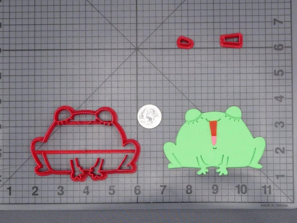 Frog Singing 266-I753 Cookie Cutter Set