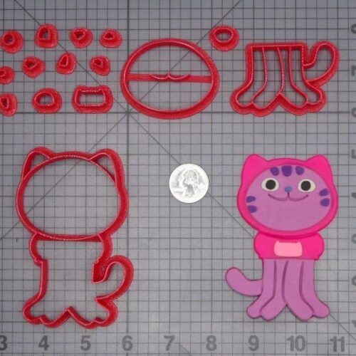 Gabbys Dollhouse - DJ Catnip Body 266-I980 Cookie Cutter Set